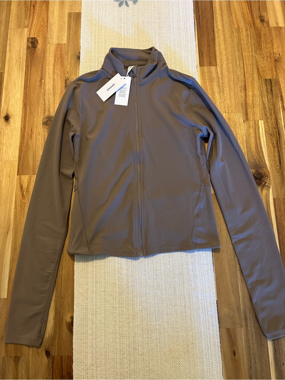 NWT Spanx Bare EssentialsContour Jacket Smoke Size S